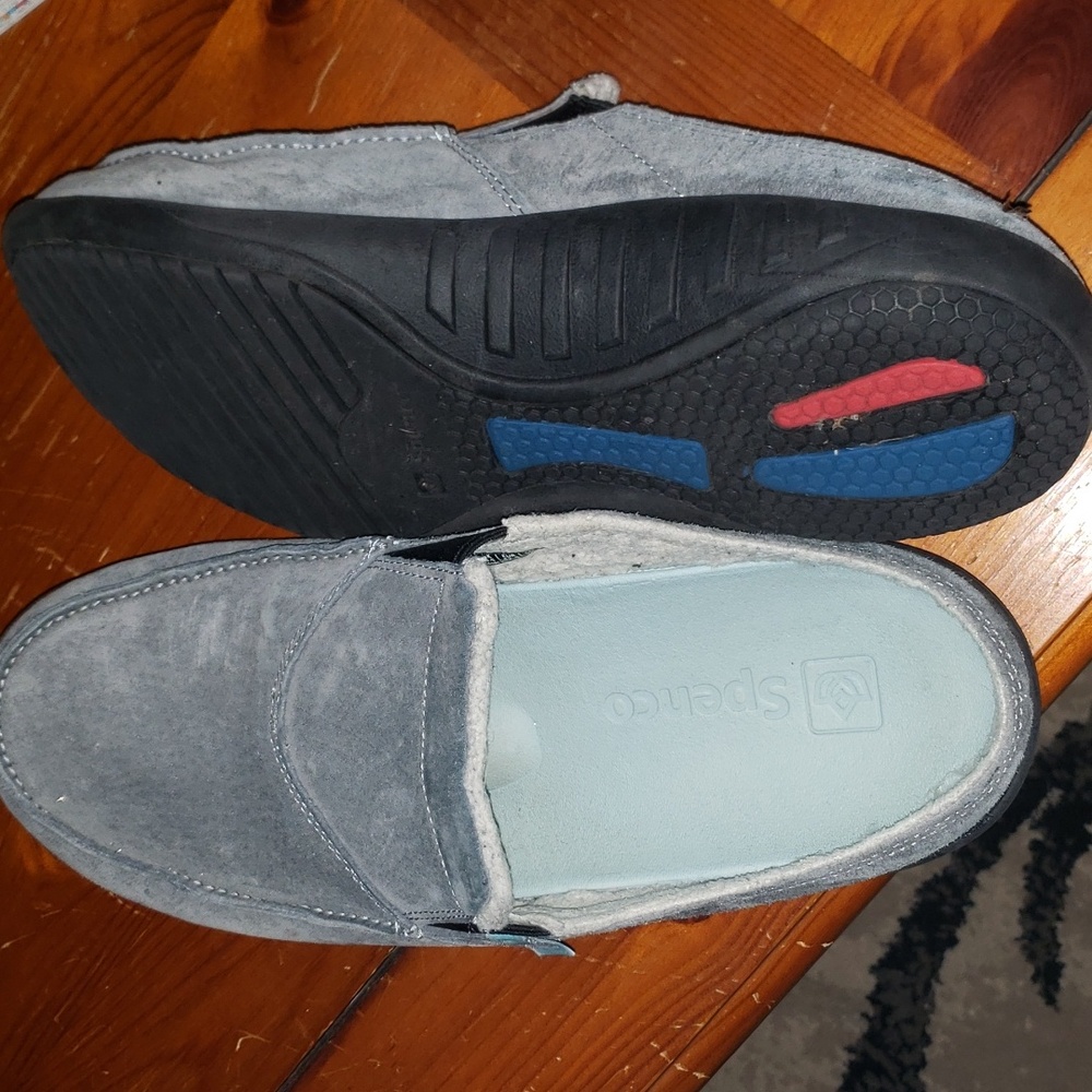 Spenco suede loafer